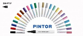 MARCADOR PINTOR PUNTA FINA