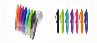 Estuches con 7 Bolígrafos mini P1