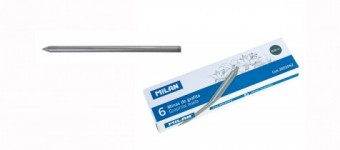 Caja con 6 minas de repuesto 5,2 mm grafito