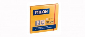 100 notas adhesivas naranja fluo 76 x 76 mm