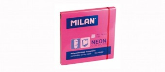 100 notas adhesivas fluo rosa 76 x 76 mm